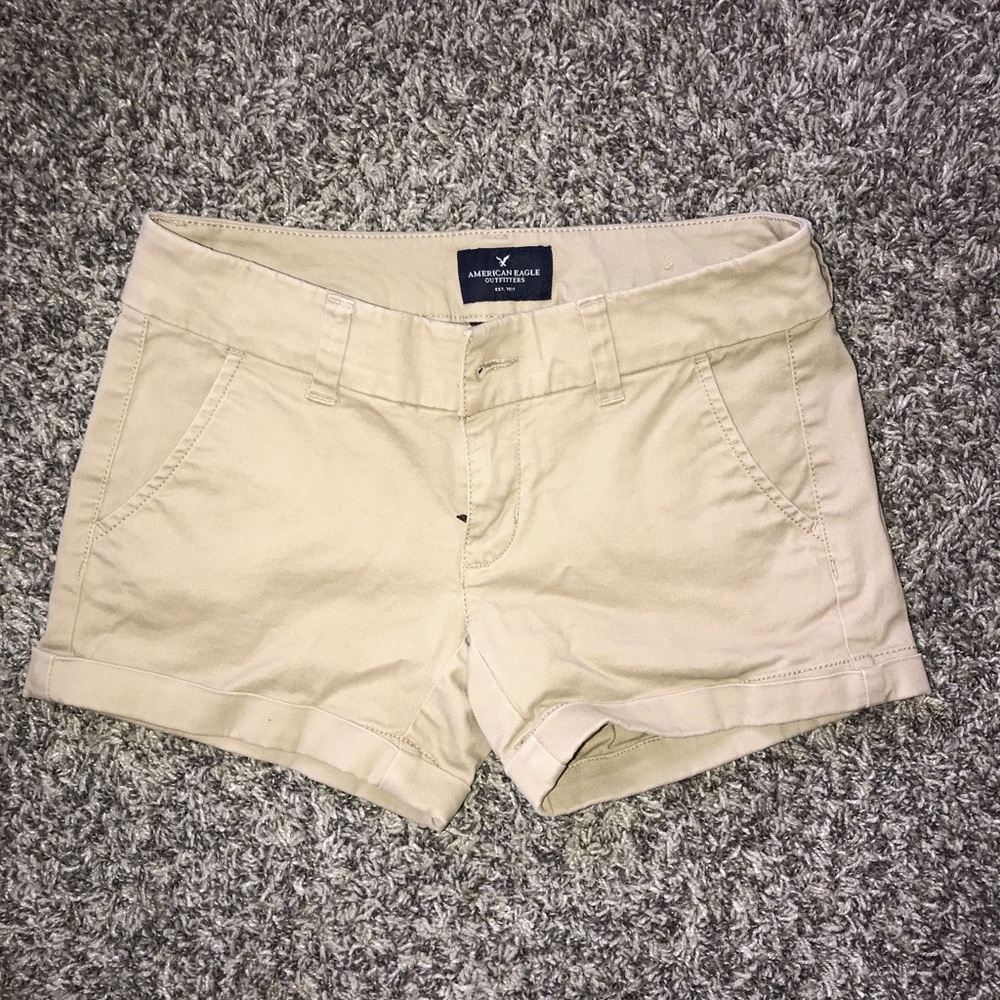 American Eagle Khaki Shorts